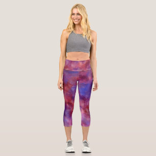 Verwirrter Speicher Capri Leggings