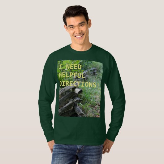 Verwirrter T - Shirt (Vorne ganz)