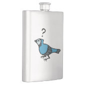 Verwirrter Vogel Flachmann (Rechts)