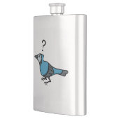 Verwirrter Vogel Flachmann (Links)