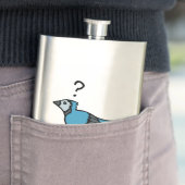 Verwirrter Vogel Flachmann (Beispiel)