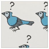 Verwirrter Vogel Stoff (Nahaufnahme)