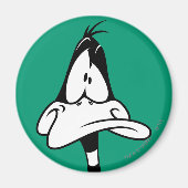Verwirrtes DAFFY DUCK™-Gesicht Magnet (Vorne)