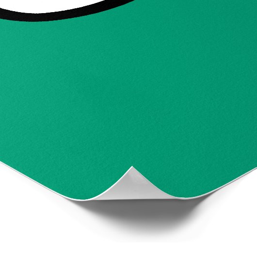 Verwirrtes DAFFY DUCK™-Gesicht Poster (Ecke)