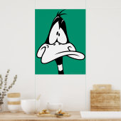 Verwirrtes DAFFY DUCK™-Gesicht Poster (Küche)