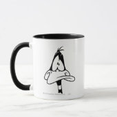 Verwirrtes DAFFY DUCK™-Gesicht Tasse (Links)