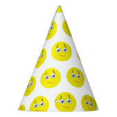 Verwirrtes Emoji-Party Partyhütchen (Links)