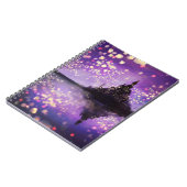 verwirrtes Filmschloss Notizbuch (80 Seiten B&W) Notizblock (Linke Seite)