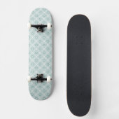 Verwirrtes Gitter-Muster Skateboard (Vorderseite)