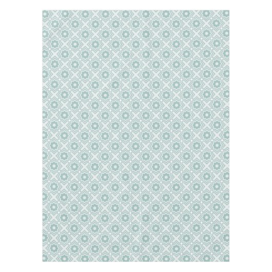 Verwirrtes Gitter-Muster Tischdecke (Vorderseite)