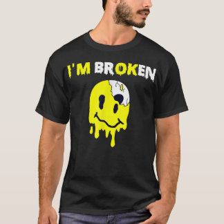 Verwirrtes Lächeln Im Broken Unsichtbare Krankheit T-Shirt
