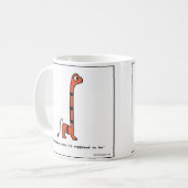 Verwirrtes Monster - Kaffee-Tasse Kaffeetasse (Vorderseite Links)