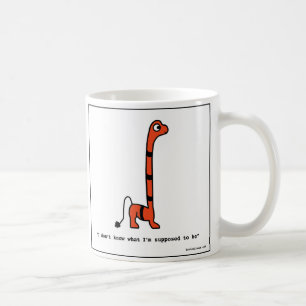 Verwirrtes Monster - Kaffee-Tasse Kaffeetasse
