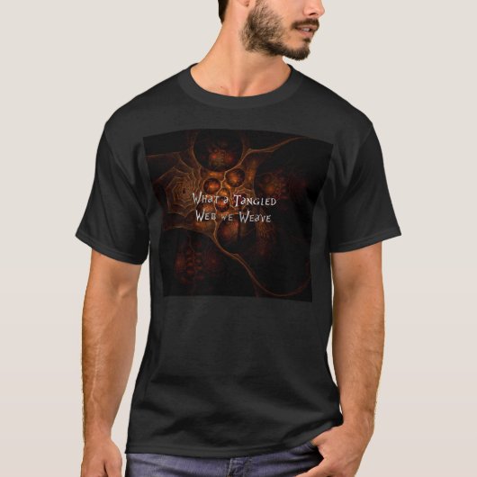 Verwirrtes Netz T-Shirt (Vorderseite)