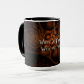 Verwirrtes Netz Tasse (Vorderseite Links)