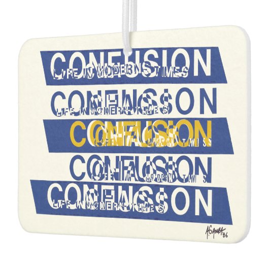 Verwirrtheit Autolufterfrischer (Links)