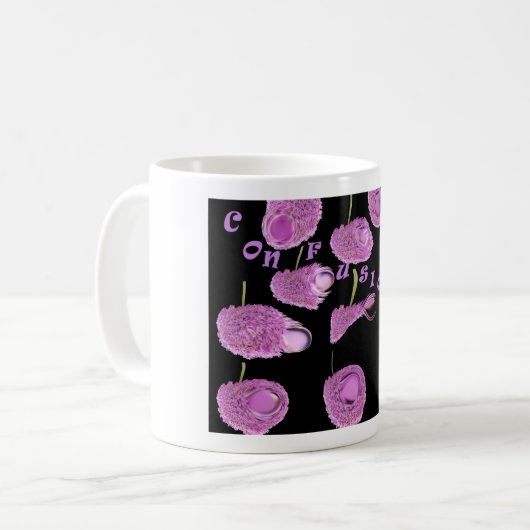 Verwirrtheit Kaffeetasse (Vorderseite Links)
