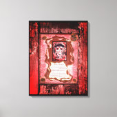 Verwirrtheit Leinwanddruck (Vorderseite)