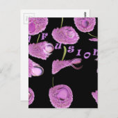 Verwirrtheit Postkarte (Vorne/Hinten)