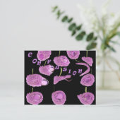 Verwirrtheit Postkarte (Stehend Vorderseite)