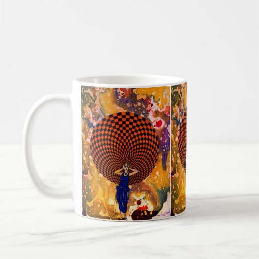 Verwirrung durch Michael Moffa Kaffeetasse (Links)