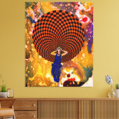 Verwirrung durch Michael Moffa Leinwanddruck (Insitu (Wohnzimmer))