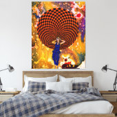 Verwirrung durch Michael Moffa Leinwanddruck (Insitu (Schlafzimmer))