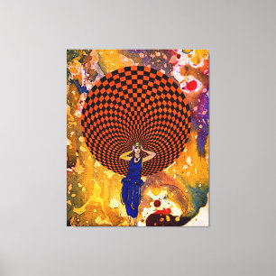 Verwirrung durch Michael Moffa Leinwanddruck