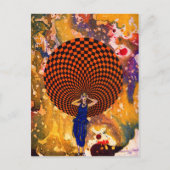 Verwirrung durch Michael Moffa Postkarte (Vorderseite)