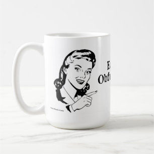 Verwirrung Kaffeetasse