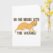 Verwirrung mit dem Weasel Karte (Gelbe Blume)