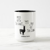 Verwirrung mit der Ziegen-Klassiker-Tasse Tasse (Zentrum)