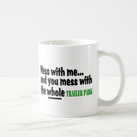 Verwirrung mit mir Sie Verwirrung mit der ganzen Kaffeetasse (Rechts)