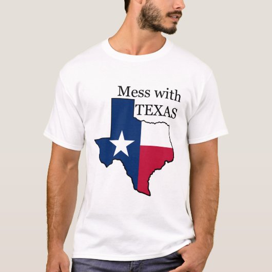 Verwirrung mit Texas T-Shirt (Vorderseite)