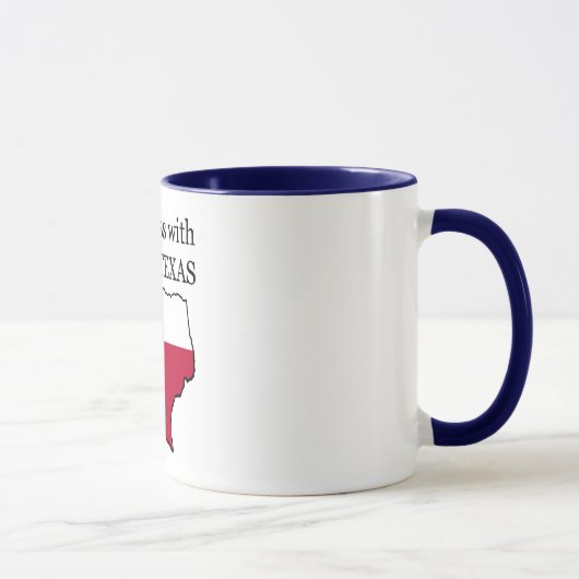 Verwirrung mit Texas-Tasse Tasse (Rechts)