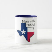 Verwirrung mit Texas-Tasse Tasse (Zentrum)