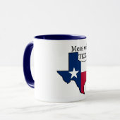 Verwirrung mit Texas-Tasse Tasse (Vorderseite Links)