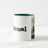 Verwirrungs-Geist-Tasse Zweifarbige Tasse (Mittel)