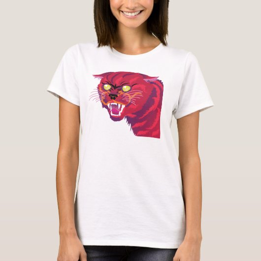 Verwirrungs-Katze T-Shirt (Vorderseite)