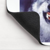 Verwirrungs-Wolf Mousepad (Ecke)