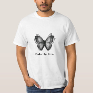 Verwischter Schmetterling – Abstract Motion Tee T-