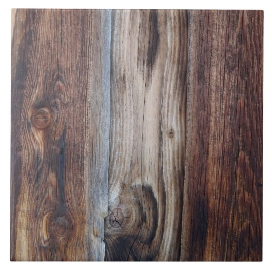 Verwitterte alte hölzerne Wand-Beschaffenheit Fliese (Vorderseite)