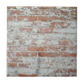 Verwitterte Backsteinmauer Fliese (Vorderseite)