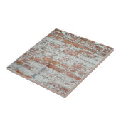 Verwitterte Backsteinmauer Fliese (Seite)