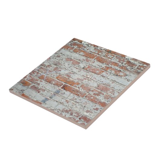 Verwitterte Backsteinmauer Fliese (Seite)