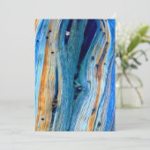 verwitterte blaue Stallplatten (Stehend Vorderseite)