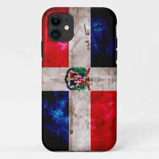 Verwitterte Dominikanische Republik-Flagge Case-Mate iPhone Hülle