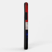 Verwitterte Dominikanische Republik-Flagge Case-Mate iPhone Hülle (Hinten/Rechts)