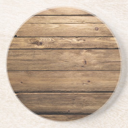 Verwitterte dunkle Planken Untersetzer (Vorne)