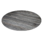 Verwitterte graue hölzerne Wand Schneidebrett (Ecke)